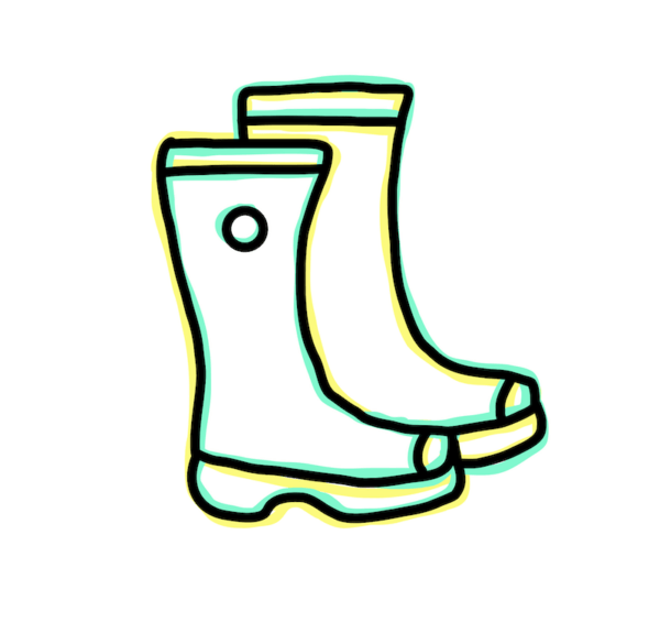 Gumboots Drawn Icon